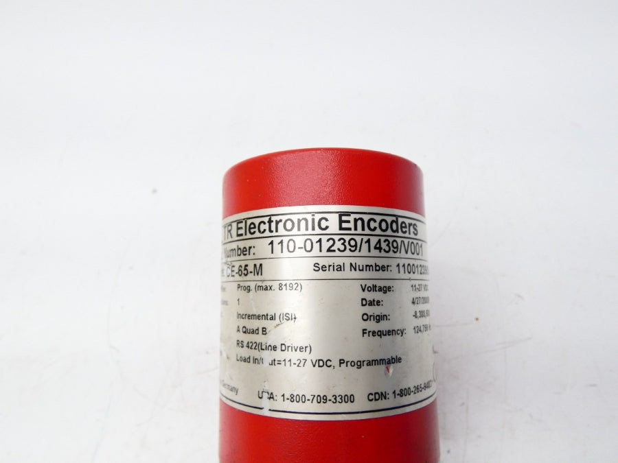 TR ELECTRONIC CE-65-M 110-01239/1439/V001 11-27VDC UNMP