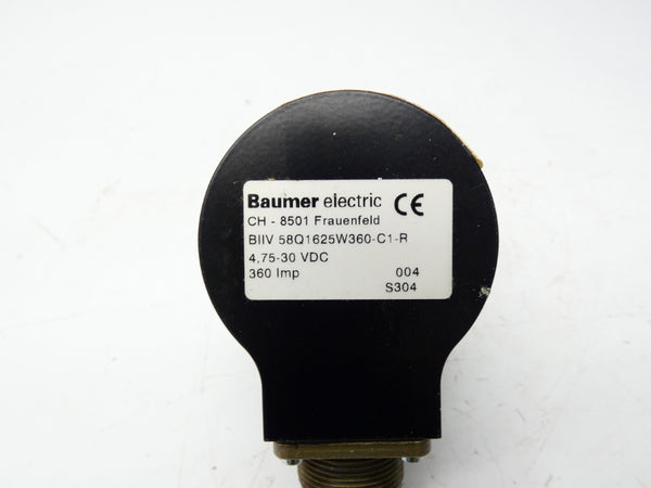 BAUMER ELECTRIC BIIV 58Q1625W360-C1-R 4.75-30VDC UNMP