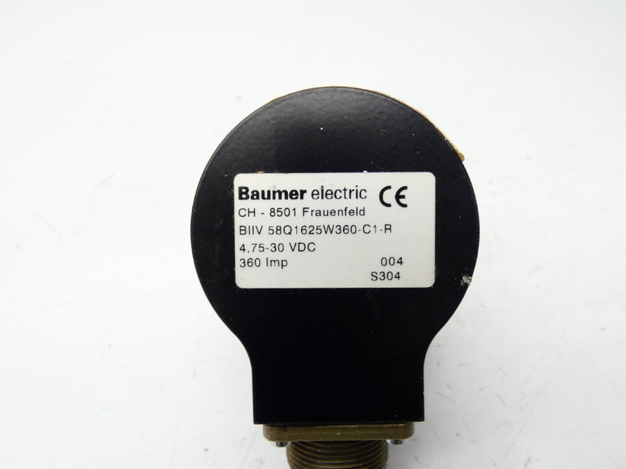 BAUMER ELECTRIC BIIV 58Q1625W360-C1-R 4.75-30VDC UNMP