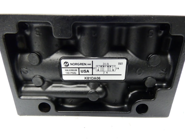NORGREN K81DA06 150PSI NSNP