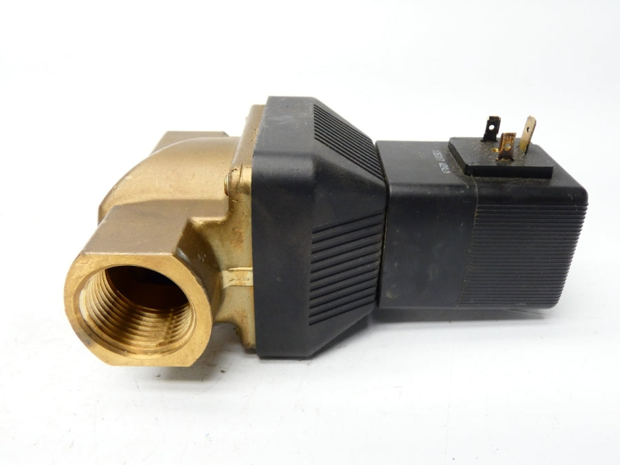 BURKERT 457340L 6213A1NBRBR 120V 140PSI 1" NSNP