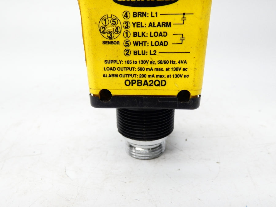 BANNER ENGINEERING OPBA2QD 105-130VAC UNMP