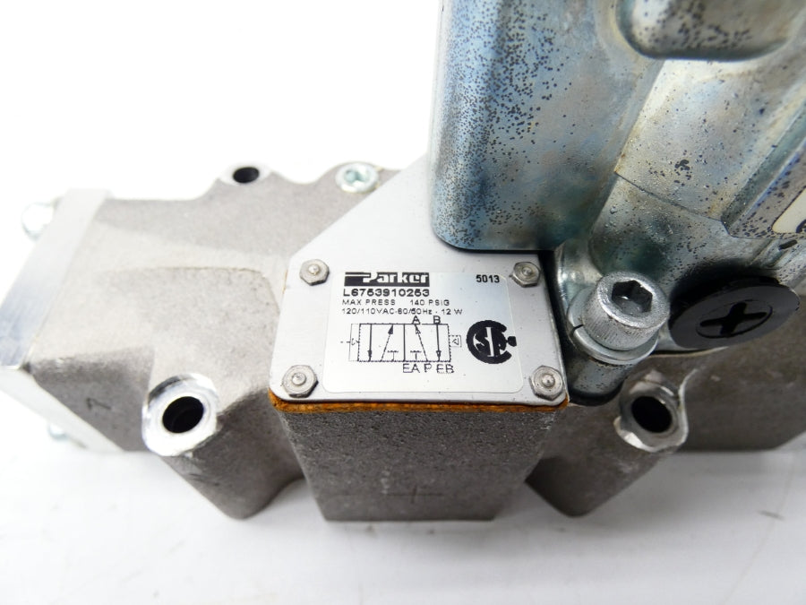 PARKER L6753910253 120/110VAC 140PSI UNMP