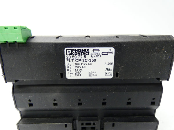 PHOENIX CONTACT FLT-CP-3C-350 2859725 240/415VAC UNMP