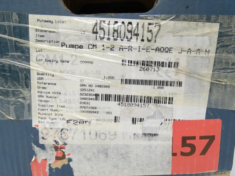 GRUNDFOS 97671069 NSFS