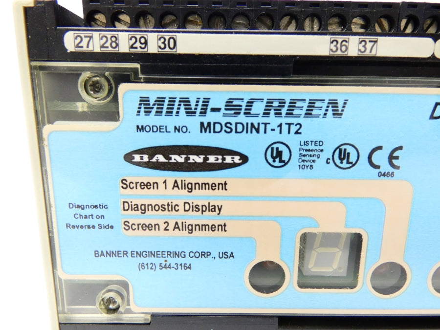 BANNER ENGINEERING MDSDINT-1T2 24VDC 2.5A UNMP
