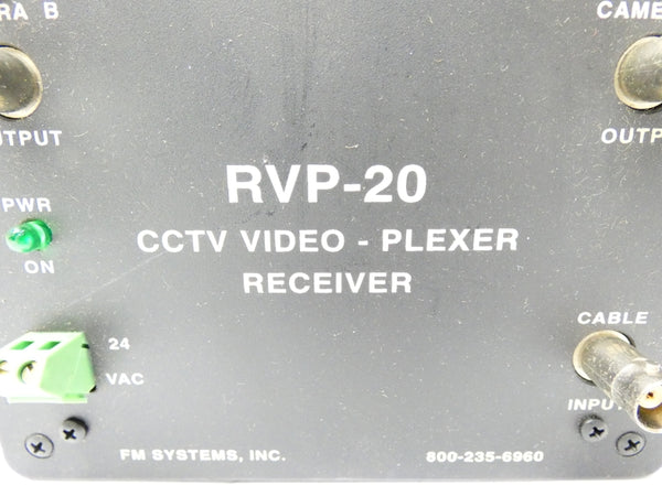 FM SYSTEMS RVP-20 24VAC UNMP