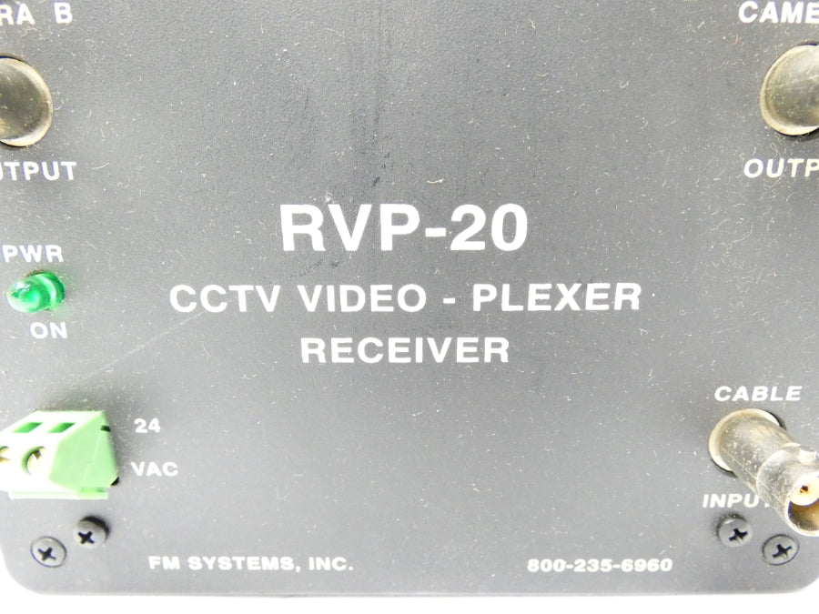 FM SYSTEMS RVP-20 24VAC UNMP