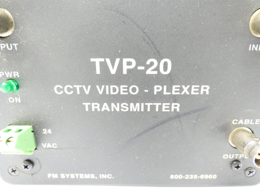 FM SYSTEMS TVP-20 24VAC UNMP
