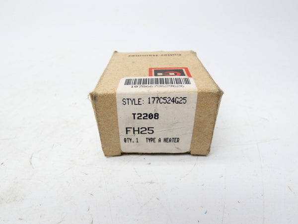 CUTLER HAMMER FH25 177C524G25 NSMP