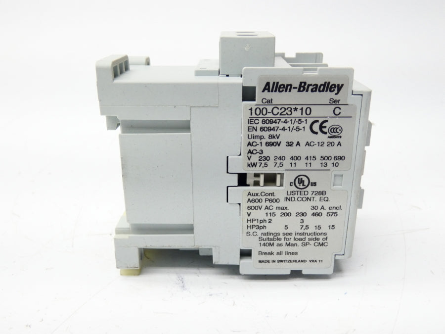 ALLEN BRADLEY 100-C23H10 SER. C 208V 32A UNMP