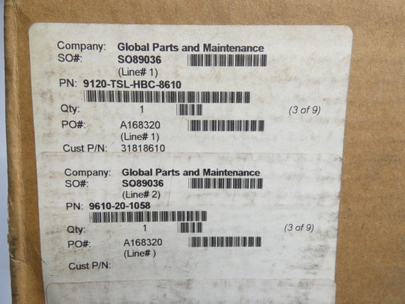 ATI INDUSTRIAL AUTOMATION 9120-TSL-HBC-8610 NSMP