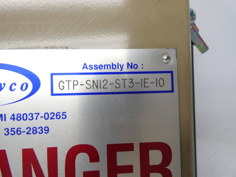 SYNDEVCO GTP-SN12-ST3-1E-10 480/575V NSNP