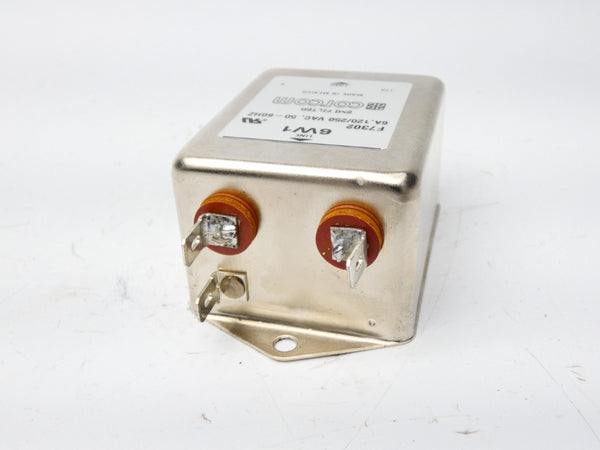 CORCOM 6W1 F7302 120/250VAC 6A NSNP