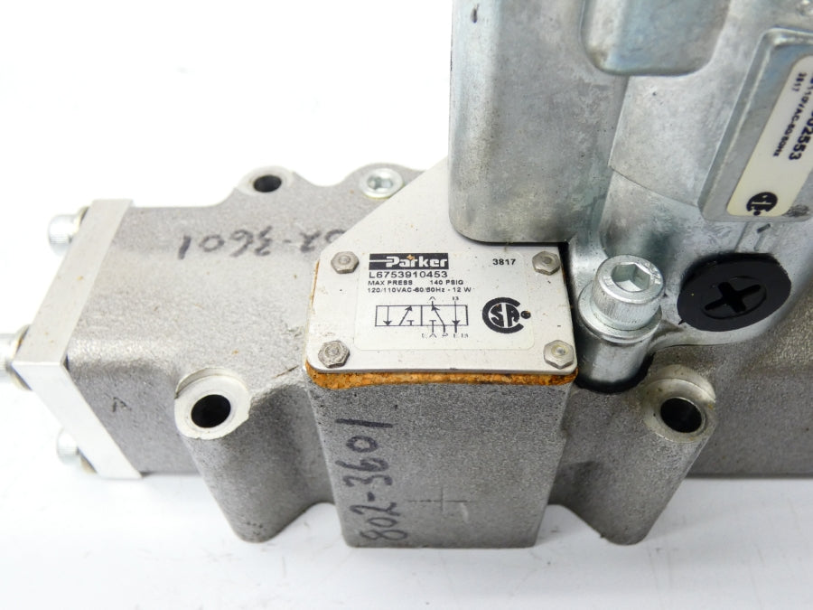 PARKER L6753910453 120/110VAC 140PSI UNMP