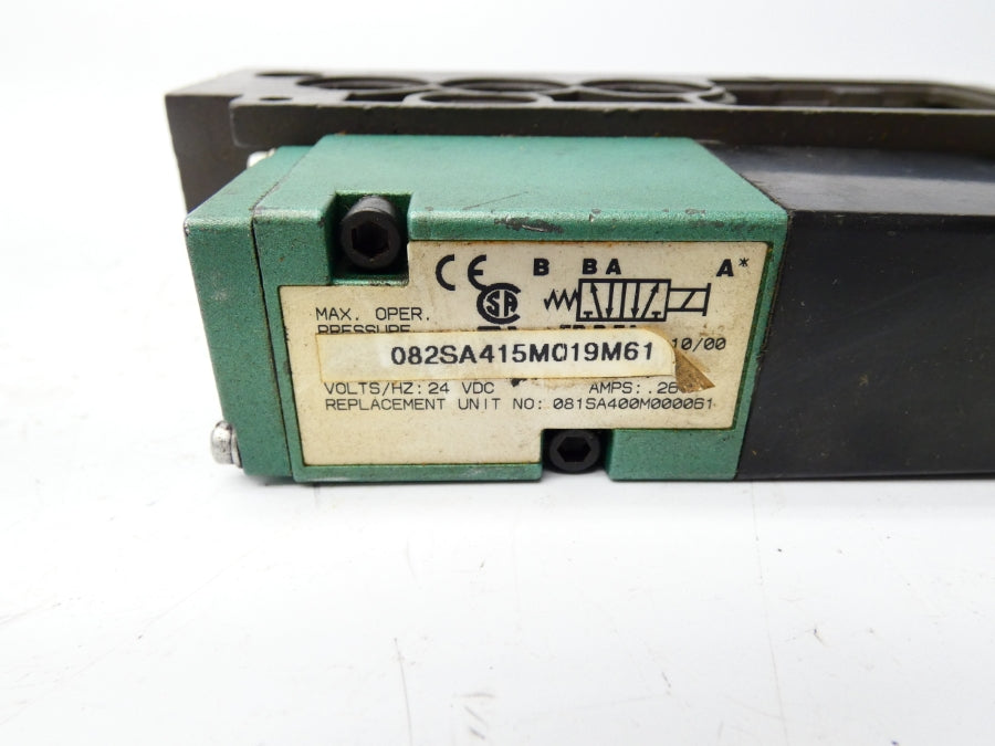 NUMATICS 082SA415M019M61 24VDC 26A NSNP