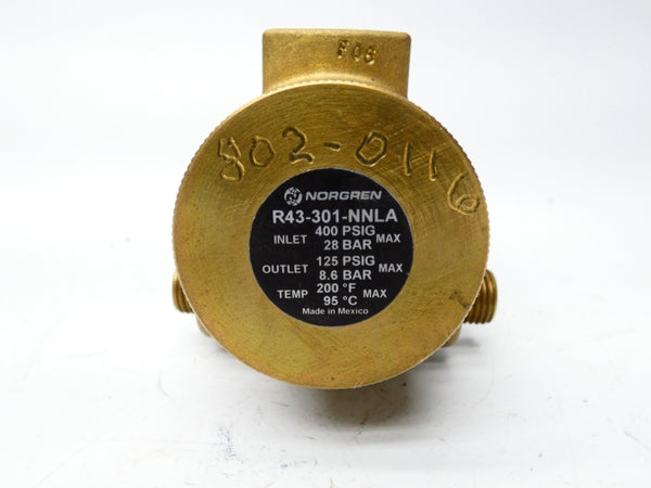 NORGREN R43-301-NNLA 400PSI UNMP