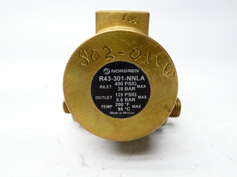 NORGREN R43-301-NNLA 400PSI UNMP