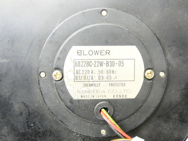 MINEBEA 6822BC-22W-B30-05 220VAC 0.12A UNMP