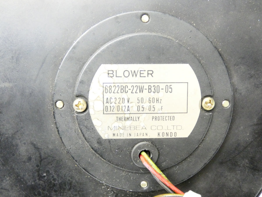MINEBEA 6822BC-22W-B30-05 220VAC 0.12A UNMP