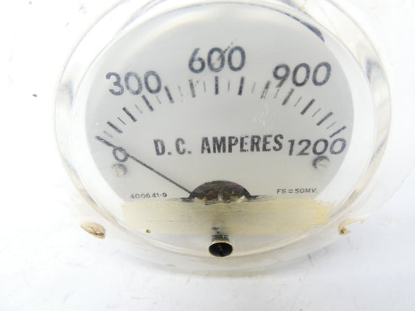 METER 400641-9 321-LH 0-1200A (AS PICTURED) UNMP