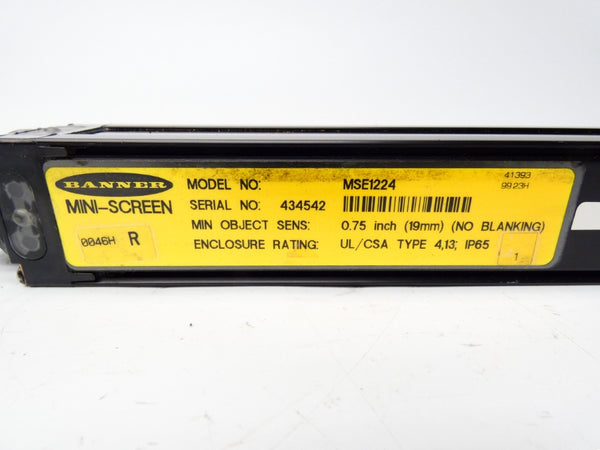 BANNER ELECTRIC MSE1224 41393 (AS PICTURED) UNMP