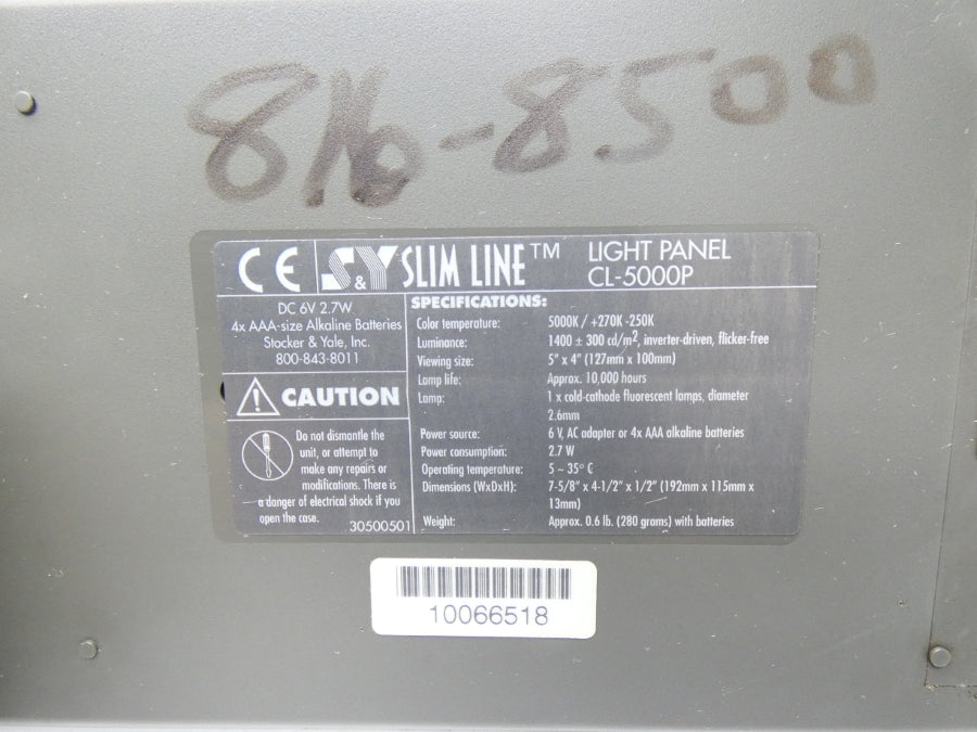 S&Y CL-5000P 6V UNMP