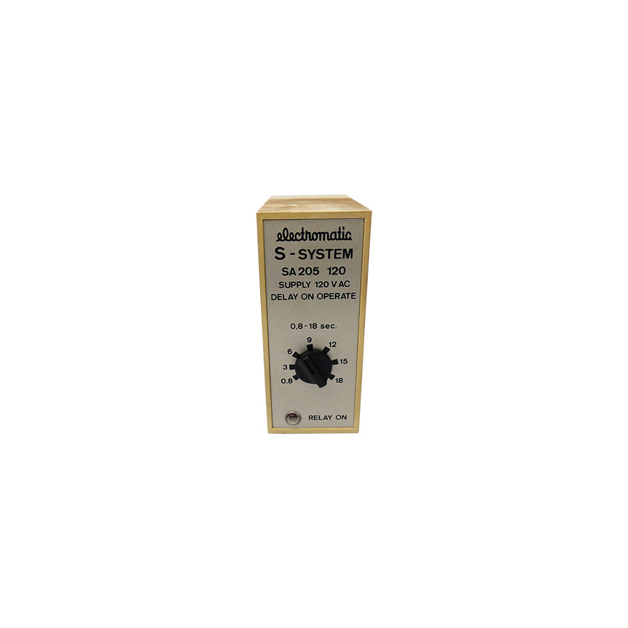 ELECTROMATIC SA205120 120VAC 5A 0.8-18S UNMP
