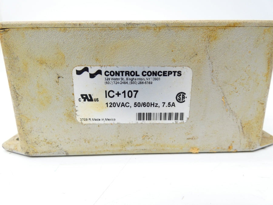 CONTROL CONCEPTS IC+107 120VAC 7.5A UNMP