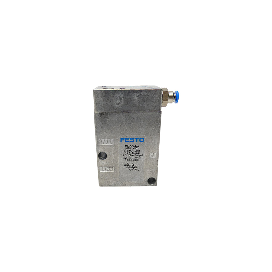 FESTO VL/0-3-1/4 9984 V802 145PSI UNMP