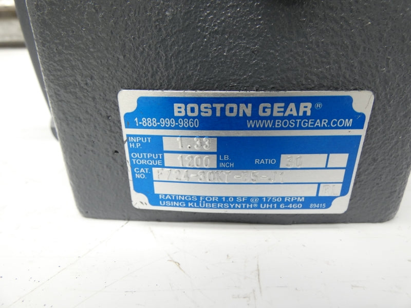 BOSTON GEAR F724-30KT-B5-J1 NSMP
