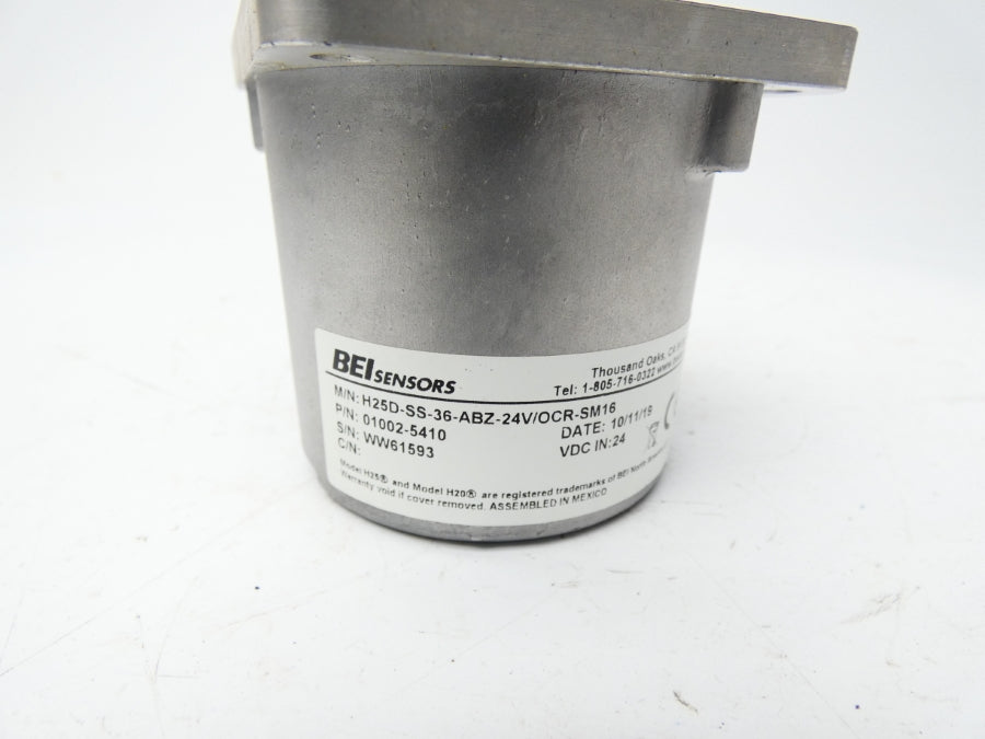 BEI SENSORS H25D-SS-36-ABZ-24V/OCR-SM16 24VDC NSNP