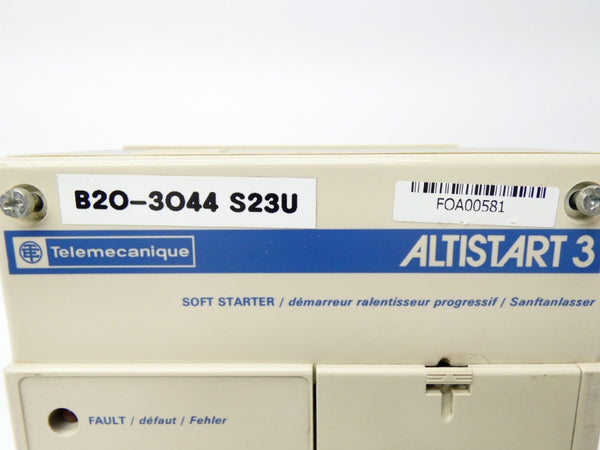 TELEMECANIQUE ALTISTART 3 (AS IS) UNMP