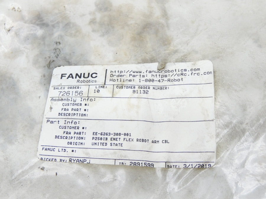 FANUC EE-6263-308-001 REV. H NSMP