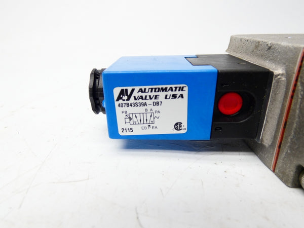 AUTOMATIC VALVES 407B43S39A-DB7 24VDC NSNP