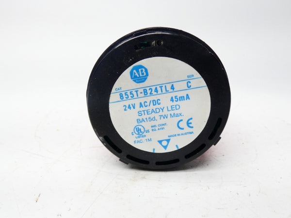 ALLEN BRADLEY 855T-B24TL4 SER. C 24V UNMP