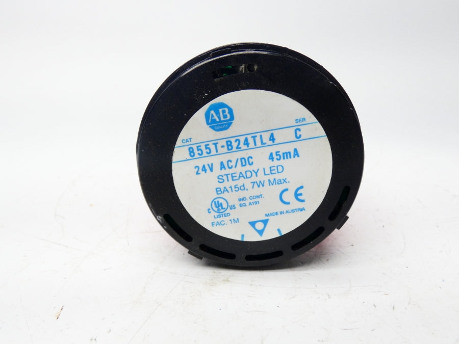 ALLEN BRADLEY 855T-B24TL4 SER. C 24V UNMP