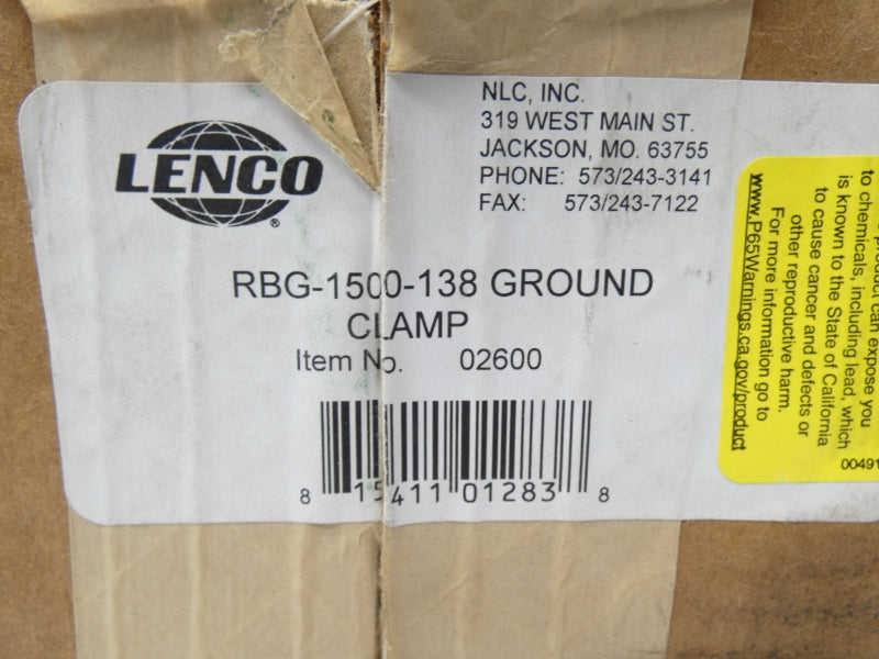 LENCO RBG-1500-138 NSMP