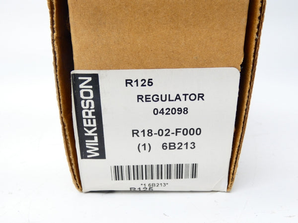 WILKERSON R18-02-F000 0-125PSI NSMP