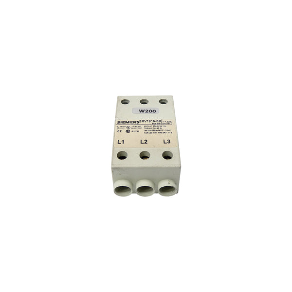 SIEMENS 3RV1915-5B 600VAC 65A UNMP
