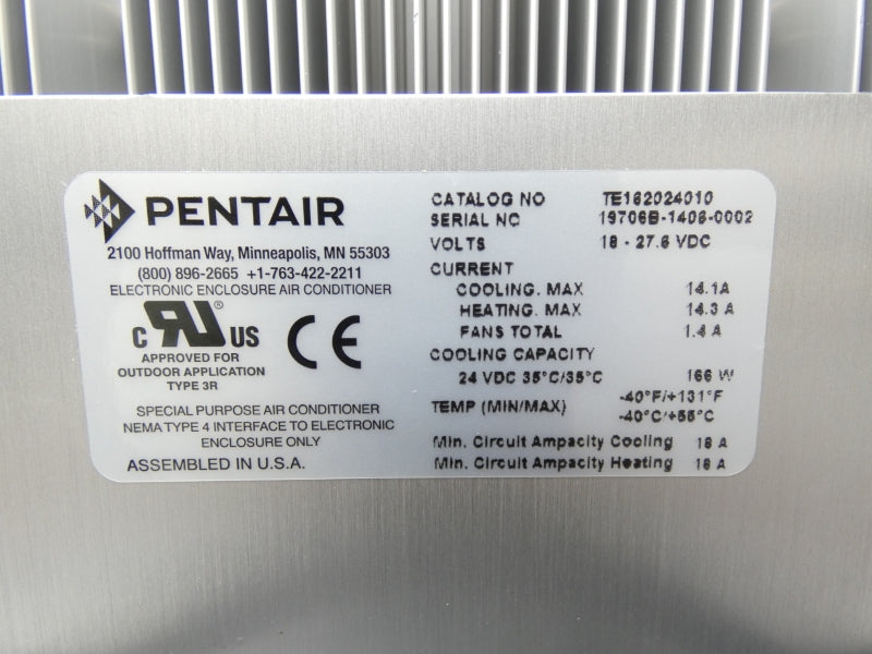 PENTAIR TE162024010 18-27.6VDC 14.3A NSMP