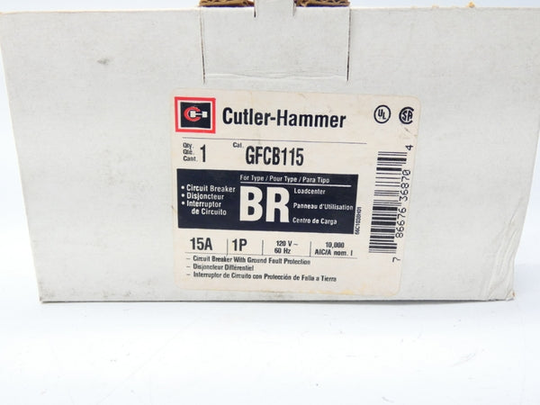 CUTLER HAMMER GFCB115 120VAC 15A NSMP