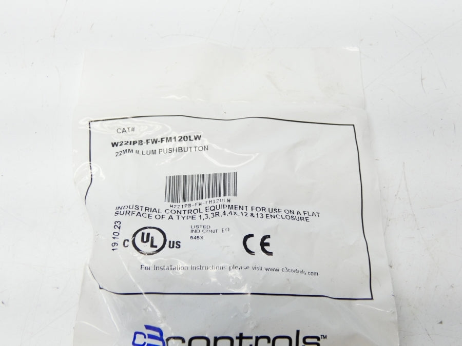 C3 CONTROLS W22IPB-FW-FM1120LW NSMP