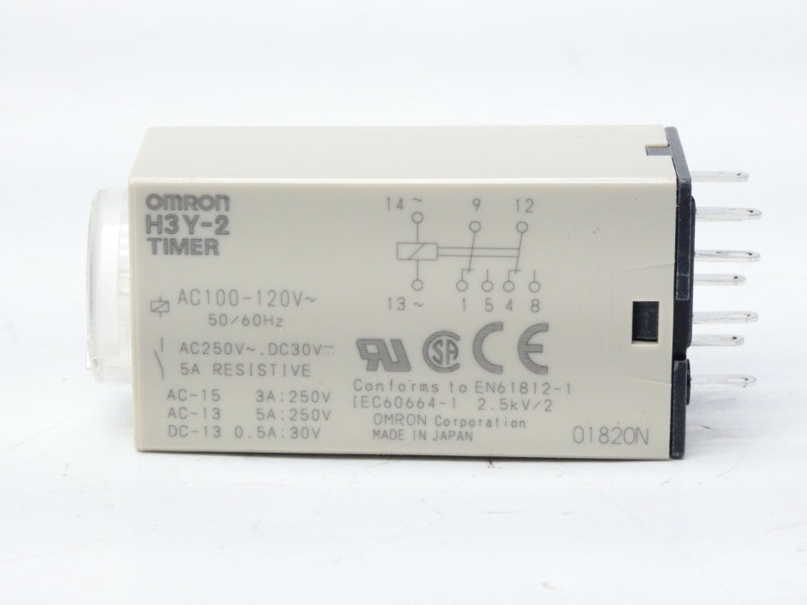 OMRON HY3-2 100-120VAC 0-10S NSMP