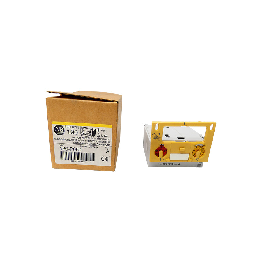 ALLEN BRADLEY 190-P060 SER. A (BK/YL) NSMP