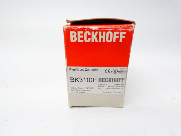 BECKHOFF BK3100 24VDC NSMP