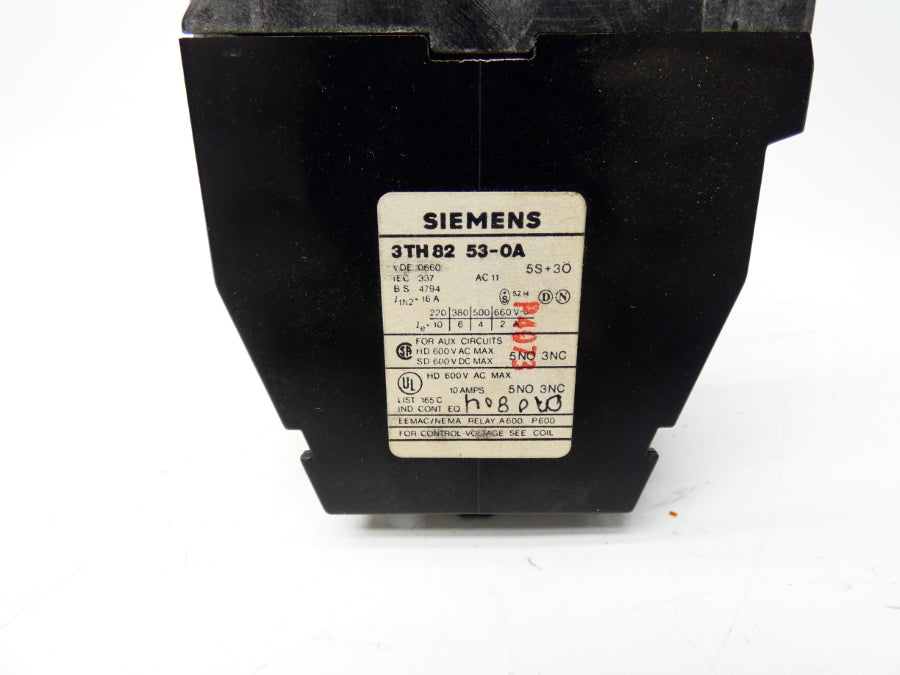 SIEMENS 3TH8253-0A 24V UNMP