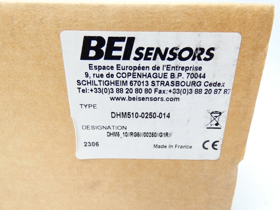 BEI DHM510-0250-014 4.75-30VDC NSMP