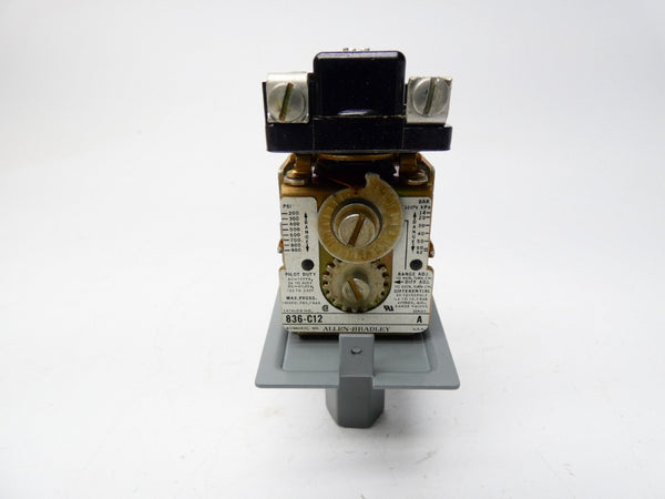 INDUSTRIAL SPARE PART 836-C12 SER. A 200-900PSI (BR/YL) NSMP