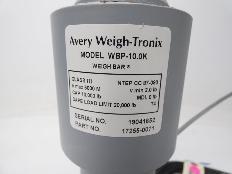 AVERY WEIGH TRONIX 17255-0071 WBP-10.0K NSNP